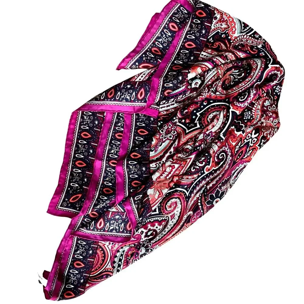 Talbots silk scarf large 34